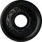 Ekena Millwork Palmetto Ceiling Medallion (Fits Canopies up to 4 7/8"), 12 1/8"OD x 3 1/2"ID x 1"P, Jet Black CM12PMBLF - alternate 1